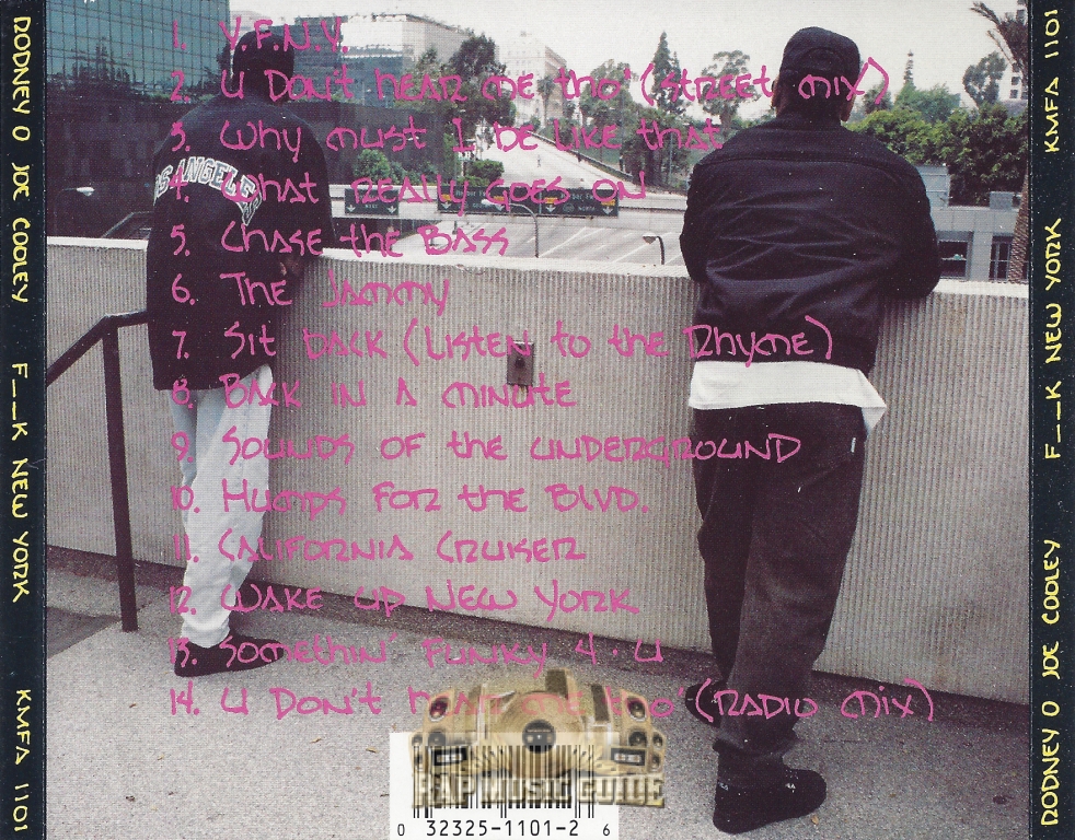 Rodney O & Joe Cooley - F__k New York: CD | Rap Music Guide